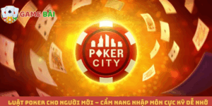 Luật Poker Cho Người Mới – Cẩm Nang Nhập Môn Cực Kỳ Dễ Nhớ