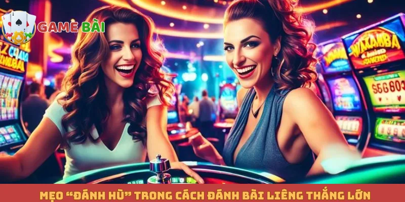 Mẹo “Đánh hù” trong cách đánh bài Liêng thắng lớn